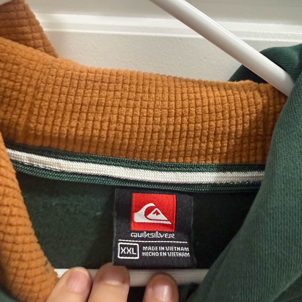 Quiksilver Green Hoodie - Picture 3 of 8